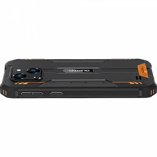 Смартфон Oulitel WP32 593" HD+ /4 ГБ/128 ГБ T606/6300 мАч/IP68/20+5 Мп Orange - фото 9