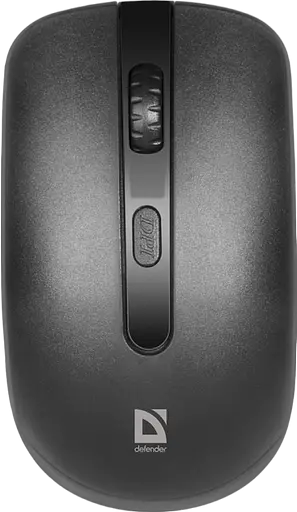 Миша бездротова Defender ISA-135 Black (52435)
