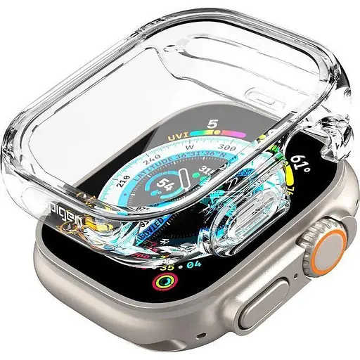 Чохол Spigen Чохол Apple Watch Ultra 49 мм Ultra Hybrid Crystal Clear Case - фото 5