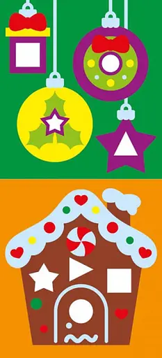 Книга Мозаїка з наліпками. Новий рік 2. Автор - Пушкар І.А. (Ранок) - фото 3