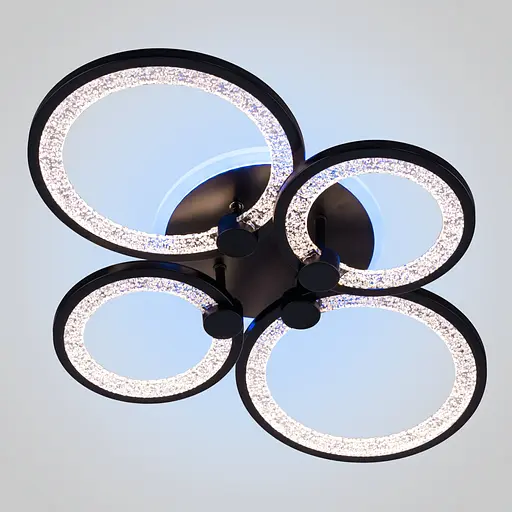 Люстра світлодіодна V K39556-2+2-TL BK - фото 9