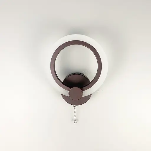 Світлодіодна модель бра в кольорі coffee Line F 2374/1S CF - фото 4