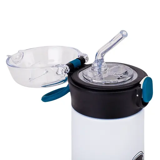 Термос с трубочкой Elisey Space 500 мл белый (9185-002) - фото 2