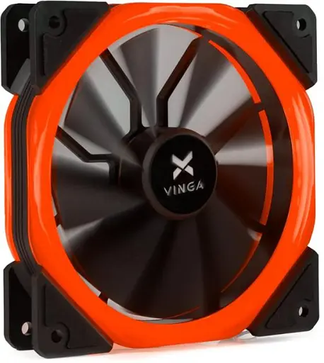 Вентилятор Vinga LED fan-02 red (LED fan-02 red) - фото 1