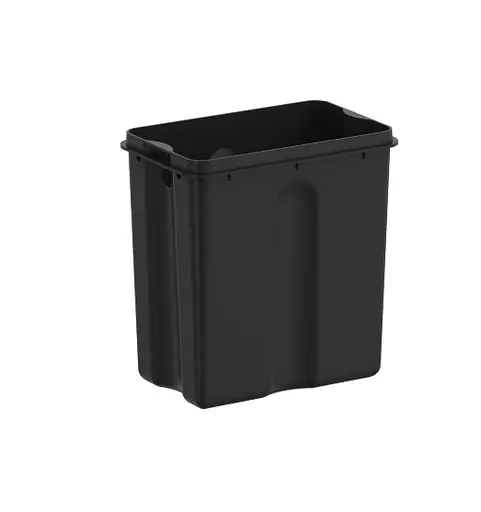 Відро для сміття Koer TC-010315-07 з плавним закриттям прямокутне 15 л графіт (KR5604)  - фото 3
