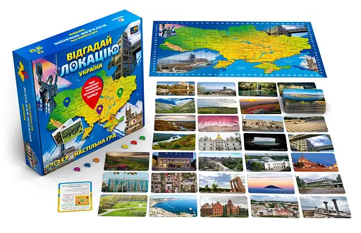 Відгадай локацію Україна Rozum - Настільна гра (R098UA) - фото 5