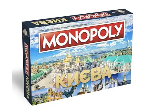 Настольная игра Rozum Монополия. Знаменитые места Киева (укр.) (R015UA)