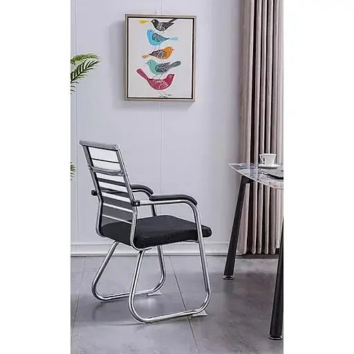 Офисное кресло GT Racer B-4029, черно-белое (B-4029 White/Gray/Black) - фото 5