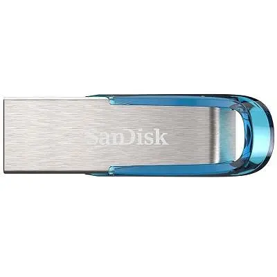 USB флеш накопичувач SanDisk 64GB Ultra Flair Blue USB 3.0 SDCZ73-064G-G46B - фото 1