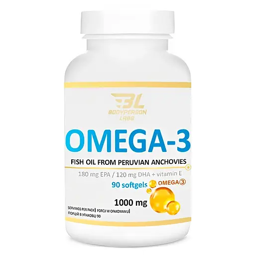 Омега-3 Bodyperson Labs Omega 3 90 caps (1086-2022-09-1017)
