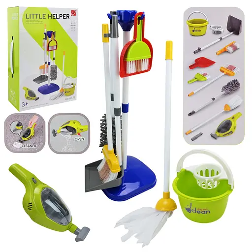 Дитячий набір для прибирання 667-73 світові та звукові еффекти - фото 2
