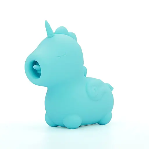 Вібратор для клітора Unihorn Mount'n Peak, 9 см (блакитний) - фото 2