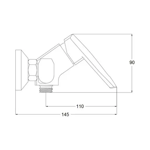 Смеситель для душа Lidz (CRM)-13 33 010 00 - фото 2