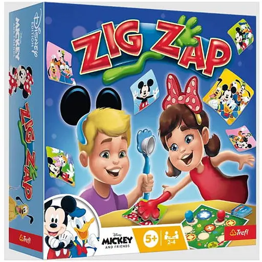 Настольная игра Trefl Зиг - Зап. Дисней (Zig Zap Disney) (02438) - фото 1