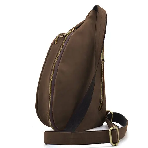 Кожаный рюкзак TARWA 23х38х9 см sum0028211 - фото 5