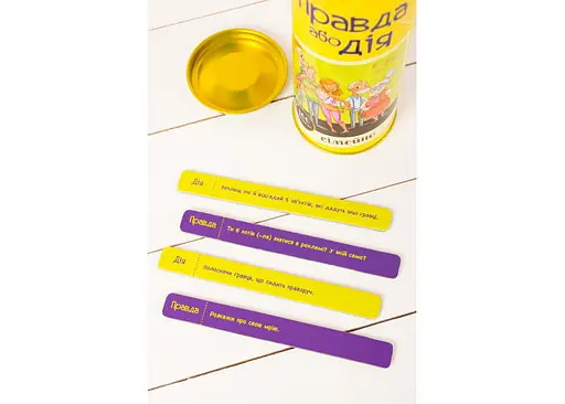 Настільна гра Fun Games Shop Правда або Дія: Сімейна (укр.) (FGS23) - фото 2