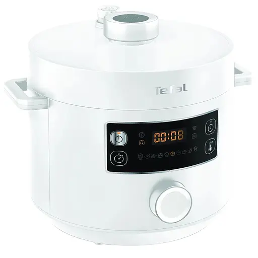 Мультиварка-скороварка Tefal Turbo Cuisine білий 1000Вт (CY754130) - фото 1