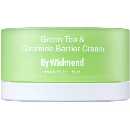 Крем для лица By Wishtrend Green Tea & Ceramide Barrier Cream восстанавливающийся с зеленым чаем и церамидами 50 мл