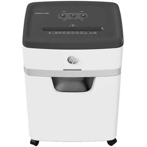 Знищувач документів HP OneShred 12MC, A4, 80g х 12 листів, 2*15, 25 л, P-5