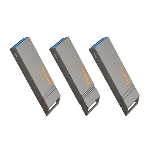 Флеш-накопитель USB Hoco UD13 Clever USB3.2 USB flash drive 256GB серый - фото 5