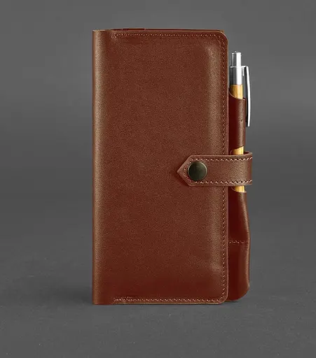 Кожаный тревел-кейс 4.0 светло-коричневый - фото 1