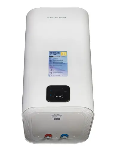 Водонагреватель Ocean CUBE 80 Л, 2 кВт, сухой ТЭН, вертикальный, прямоугольный, белый (RZF80D-4 ET+DT) - фото 4