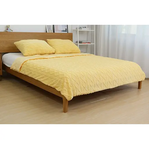 Набір текстилю Soho Romance Cream ковдра 200х220 см + 2 наволочки 50х70 см (Set carpet+ pillow Cream) - фото 4