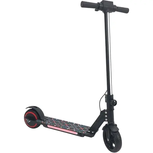 Детский Электросамокат E-Scooter ES3 LED Черный