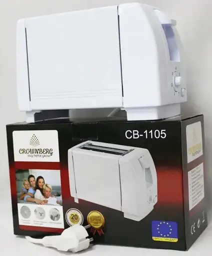 Тостер для хлібу Crownberg CB-1105 7 ступенів прожарювання 750 Вт тостерниця - фото 8