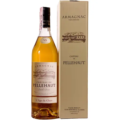 Арманьяк Chateau De Pellehaut L'Age De Glace VS 40% 0.7 л - фото 3