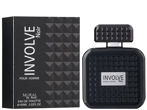 Туалетна вода для чоловіків Mural Involve Noir 100 мл (MM36227) - фото 2