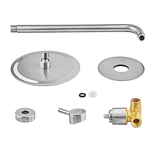 Душова система прихованого монтажу Mixxus SUS-003 Inner MI6015, Нержавіюча сталь - фото 2