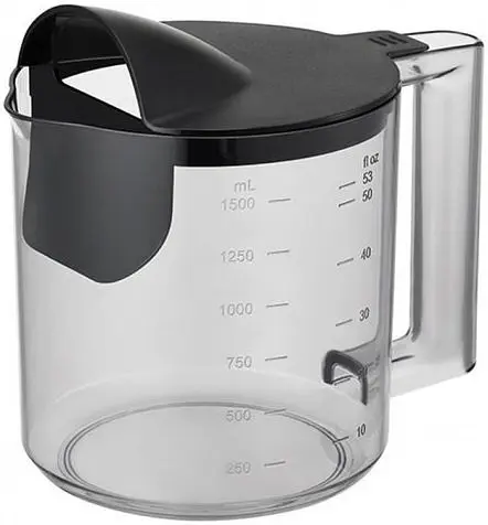 Соковижималка Panasonic 1000Вт чаша-1.5л жмих-2л жолоб на ціле яблуко пластик/метал чорний - фото 4