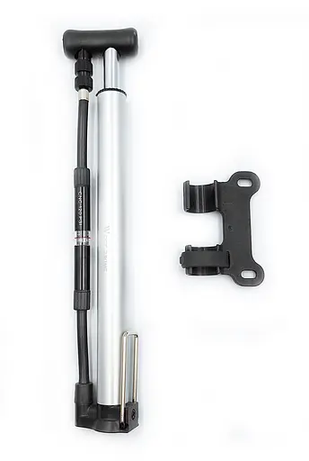 Насос велосипедный West Biking YP0711106 с манометром серебристый (G0000926) - фото 2