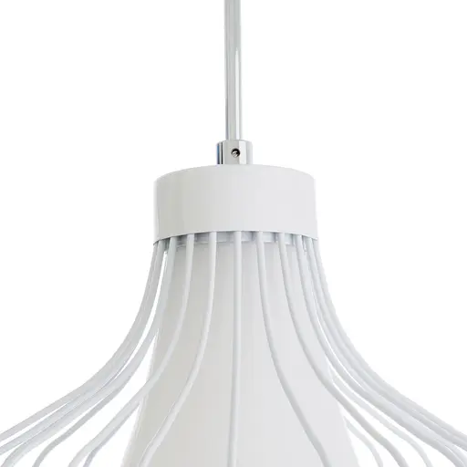 Люстра Brille лофт підвісна для кухні E27 60W WH (BL-927S/3) - фото 3