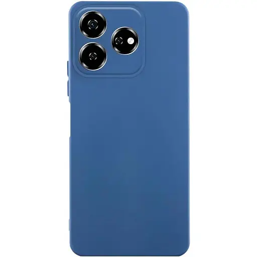 Чохол TPU GETMAN Liquid Silk Full Camera для ZTE Nubia V60 Синій / Navy blue