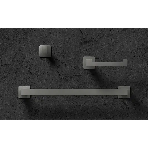 Тримач для рушників Omnires Nelson graphite (NL80216GR) - фото 2