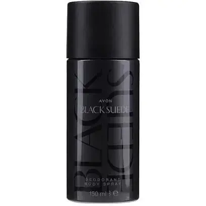 Дезодорант-спрей для тіла Avon Black Suede 150 мл - фото 1
