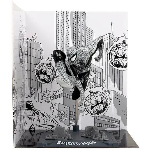 Фигурка Marvel Spider-Man - Разместил коллекцию с Scene - Gold Label 0 - фото 1