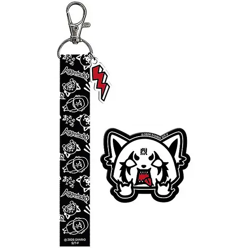 Бейдж на липучці та підвіска Kite Aggretsuko (AR26-3010) - фото 1