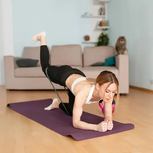 Набор резинок для фитнеса Gymtek 0,5-30кг серый - фото 7