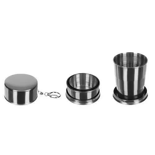 Туристичний посуд Trizand 23667, 18 предметів (антипригарне покриття, для кемпінгу, 2 особи) - фото 4