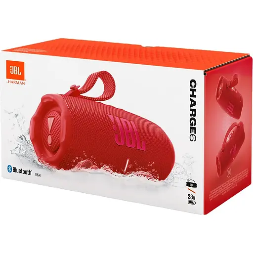 Портативна акустика JBL Charge 6 Red (JBLCHARGE6RED) [133200] - фото 10