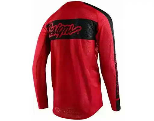 Велоджерси Troy Lee Designs SE Pro Air Jersey Vox Red S (1106-355892042) - фото 2