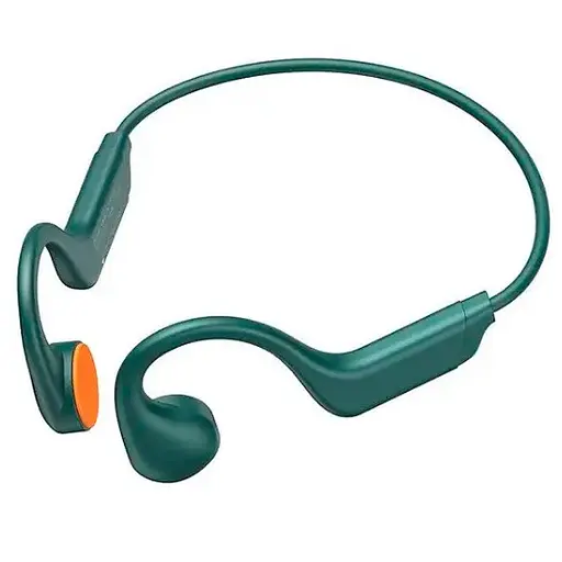 Навушники бездротові XO BD1 Jade Pearl Light Bone Conduction Bluetooth Earphones синьо-оранжеві - фото 2