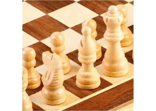 Настольная игра CAYRO Магнитные деревянные шахматы (поле 30х30 см) (600) - фото 4