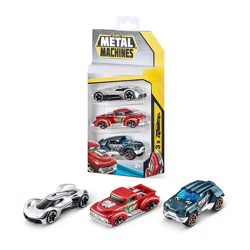 Машинки Zuru Metal Machines Car в асортименті 3 шт. (6715) - фото 8