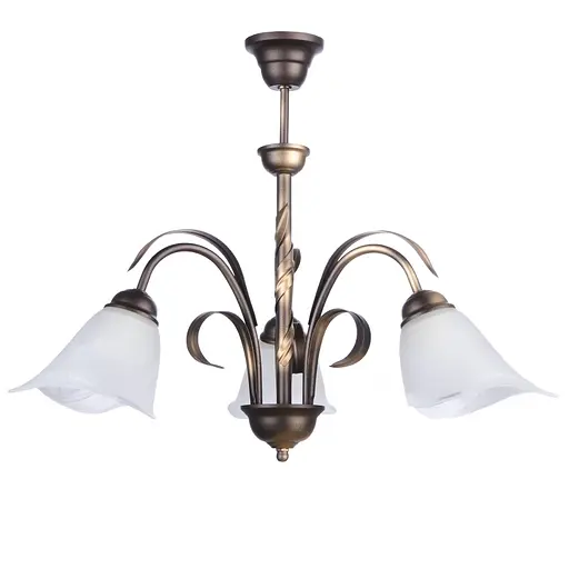 Люстра Brille флористика для кухни E27 60W BR (BKL-468S/3) - фото 2