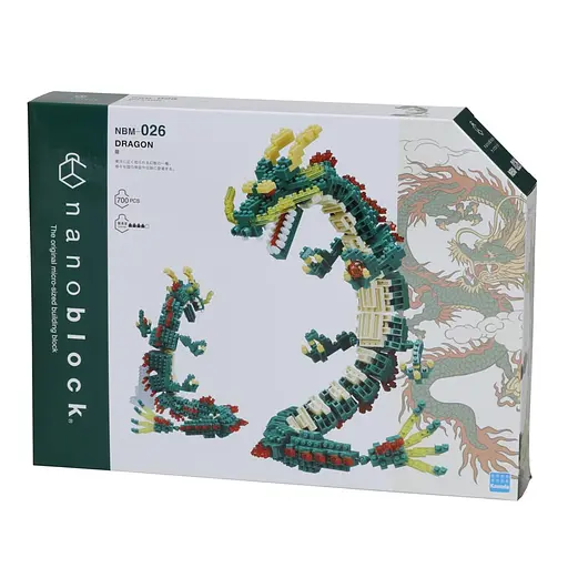 Конструктор Nanoblock Дракон Делюкс 700 элементов (124263)