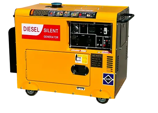 Дизельний генератор SILENT у кожусі 8 кВт 1-фазний
